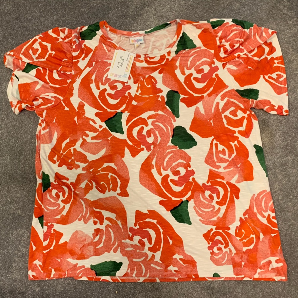LuLaRoe “Olive” Tshirt size 3x
